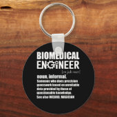 Biomedisch ingenieur Betekenis TShirt Sleutelhanger (Voorkant)