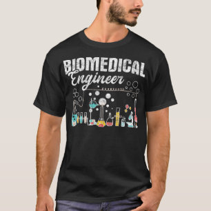 Biomedisch ingenieur Bioengineering Chemische Moto T-shirt