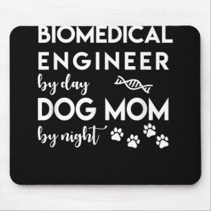 Biomedisch ingenieur Dog Mam Hondenliefhebber Bio  Muismat