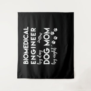 Biomedisch ingenieur Dog Mam Hondenliefhebber Bio Wandkleed