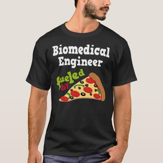 Biomedisch ingenieur (Funny) Pizza Gift T-shirt (Voorkant)