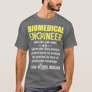 Biomedisch ingenieur Noun Funny Definition T-shirt