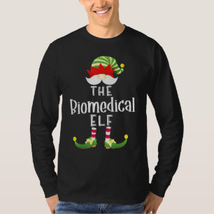 Biomedische Elfengroep Kerstpyjama Feestje T-shirt