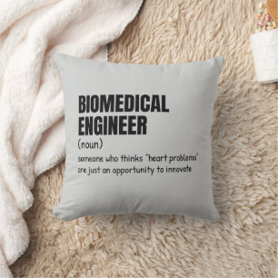 Biomedische ingenieur Grappig Quote Kussen
