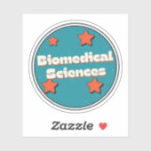 Biomedische Wetenschappen Sticker (Vel)