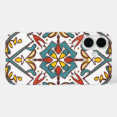 biometrisch mozaïek, Mandala-patroon Case-Mate iPhone Case (Achterkant (horizontaal))