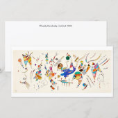 Biomorfe geometrie | Wassily Kandinsky | (Voorkant / Achterkant)