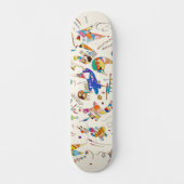 Biomorfe geometrie | Wassily Kandinsky | Persoonlijk Skateboard (Voorkant)