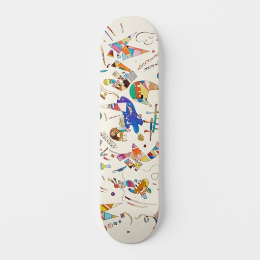 Biomorfe geometrie | Wassily Kandinsky | Persoonlijk Skateboard (Voorkant)