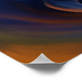 Biomorfe schildpadkunst poster (Hoek)