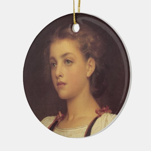 Biondina (door Frederic Leighton) Keramisch Ornament (Links)