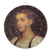 Biondina (van Frederic Leighton) Dartbord (Voorkant)