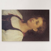 Biondina (van Frederic Leighton) Legpuzzel (Horizontaal)