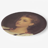 Biondina (van Frederic Leighton) Papieren Bordje (Gekanteld)
