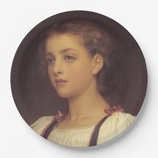 Biondina (van Frederic Leighton) Papieren Bordje (Voorkant)