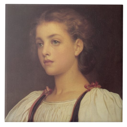Biondina (van Frederic Leighton) Tegeltje (Voorkant)