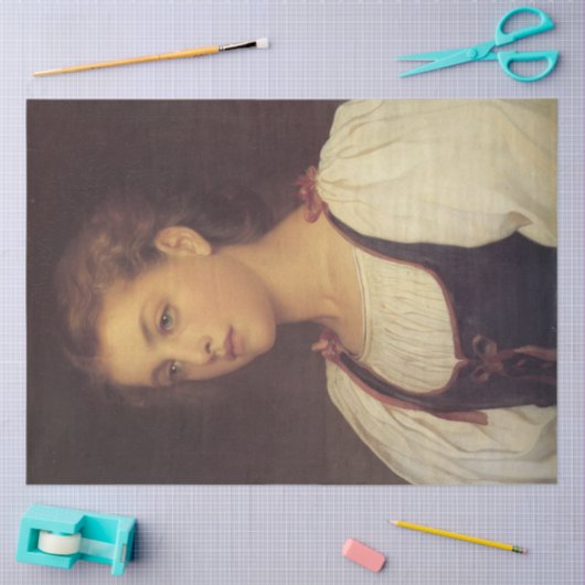 Biondina (van Frederic Leighton) Tissuepapier (Craft)