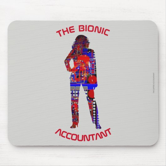 "Bionic Accountant" Muismat (Voorkant)
