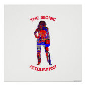 "Bionic Accountant" Poster (Voorkant)