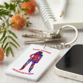 "Bionic Accountant" Sleutelhanger (Voorkant Rechts)