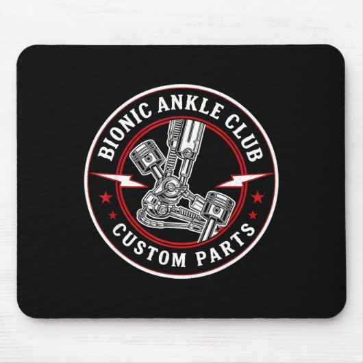 Bionic Ankle Replacement Recovery Bionic Ankle Sur Muismat (Voorkant)