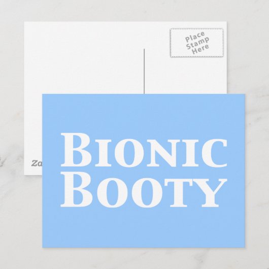 Bionic Booty Gifts Briefkaart (Voorkant / Achterkant)