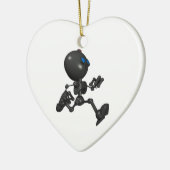 Bionic Boy 3D Robot - Running - Origineel Keramisch Ornament (Links)