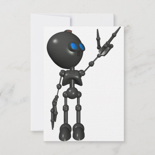 Bionic Boy 3D Robot - Vinger Pistool 2 - Origineel Kaart (Voorkant)