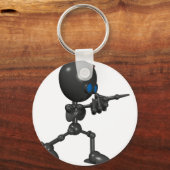 Bionic Boy 3D Robot - VingerPistolen - Origineel Sleutelhanger (Voorkant)