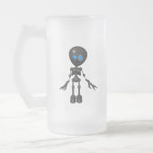 Bionic Boy 3D Robot - Vooruitkijkend Matglas Bierpul (Links)