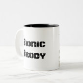 Bionic Brody Collectie Coffee Mok (Voorkant links)