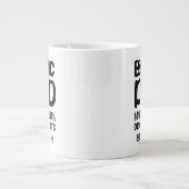 Bionic Dad Knee Replacement Celebration Grote Koffiekop (Voorkant)