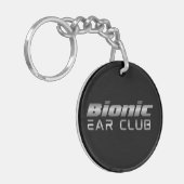 Bionic Ear Club - Cochleair implantaat / doof bewu Sleutelhanger (Voorkant Links)
