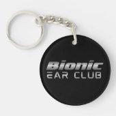 Bionic Ear Club - Cochleair implantaat / doof bewu Sleutelhanger (Voorkant)