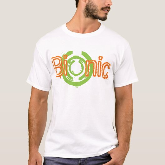 Bionic Edgy Logo en Gifts T-shirt (Voorkant)