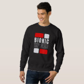 Bionic Hip Club Heupvervangende Operatie Trui (Voorkant volledig)