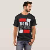 Bionic Hip Club Hip Replacement Surgery T-shirt (Voorkant volledig)