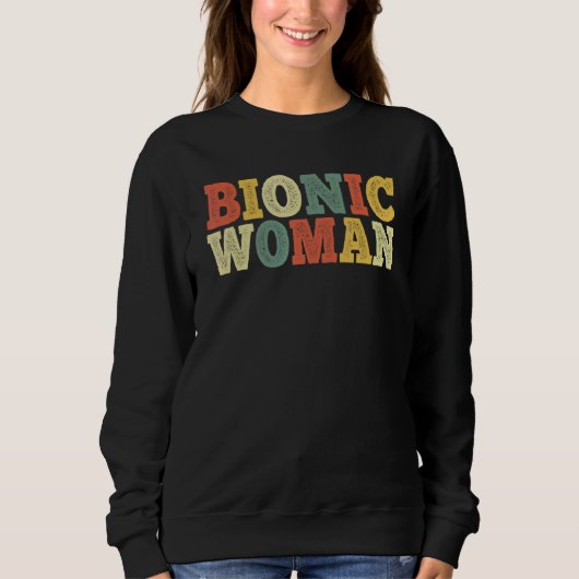 Bionic Hip Replacemen Hip Chirurgie Vrouwen Trui (Voorkant)