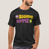 Bionic Hippie Replacement Joke Joint Surgery T-shirt (Voorkant)