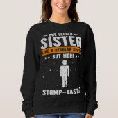 Bionic Leg Theme and Amputation Survivor Theme Trui (Voorkant)