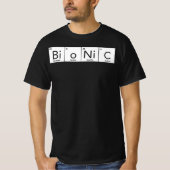 Bionic Periodic Table Surgery Hip Replacement T-shirt (Voorkant)