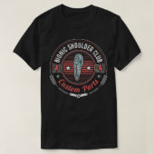 Bionic Shoulder Club Custom Parts Funny Shoulder R T-shirt (Design voorkant)