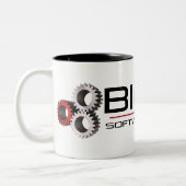 Bionic Software Solutions-Mok Tweekleurige Koffiemok (Links)