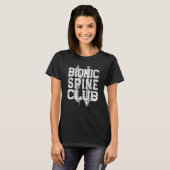 Bionic Spine Surgery Lumbar Spinal Fusion Back Rec T-shirt (Voorkant volledig)