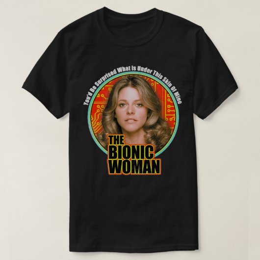 Bionic Woman 1 T-shirt (Design voorkant)