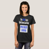 Bionisch herstel van spinale stenose Wervelkolomo T-shirt (Voorkant volledig)
