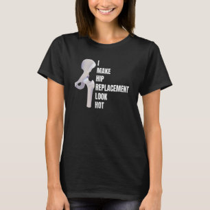 Bionische heupvervangende operatie herstel gebroke t-shirt