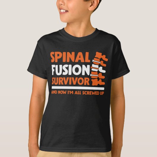 Bionische Spinale chirurgie Surviusfracturen Achte T-shirt (Voorkant)