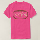 Biophysics Doctoraat Grage PhD Afstuderen Gift T-shirt (Design voorkant)