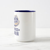 bioplastics-ingenieur tweekleurige koffiemok (Center)